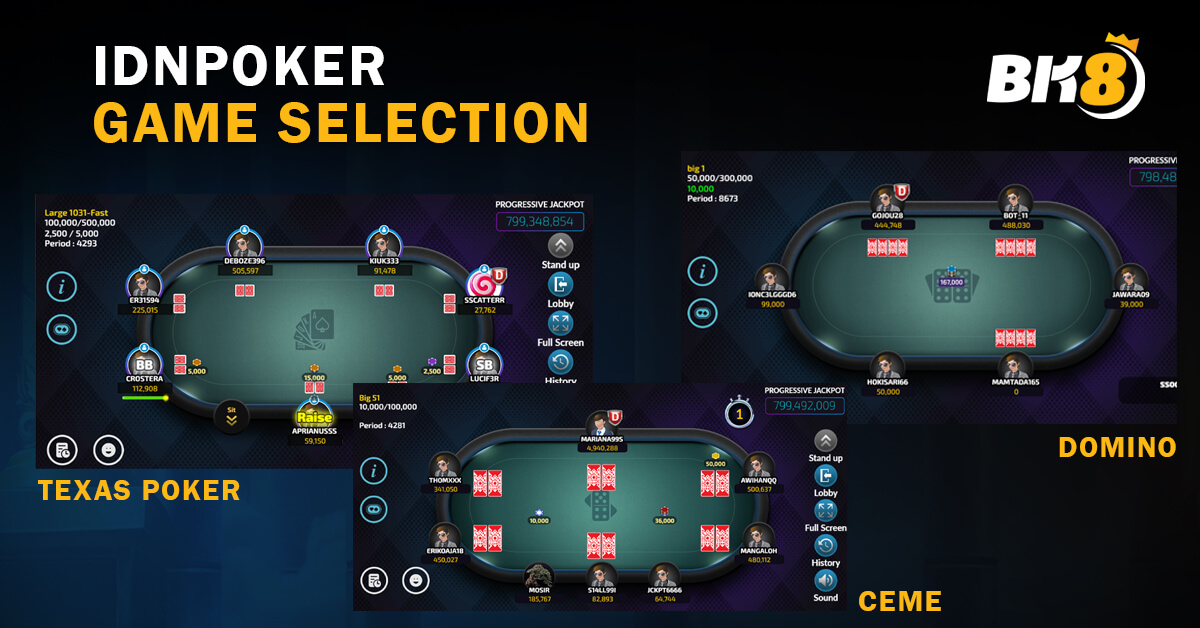 IDNPoker-Game-Selection