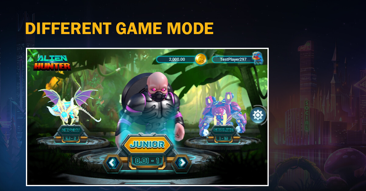 Different Alien Hunter Game ModeDifferent Alien Hunter Game Mode