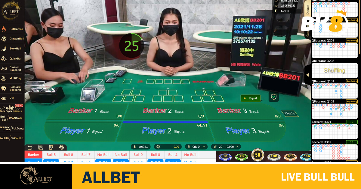 Allbet Live Bull Bull