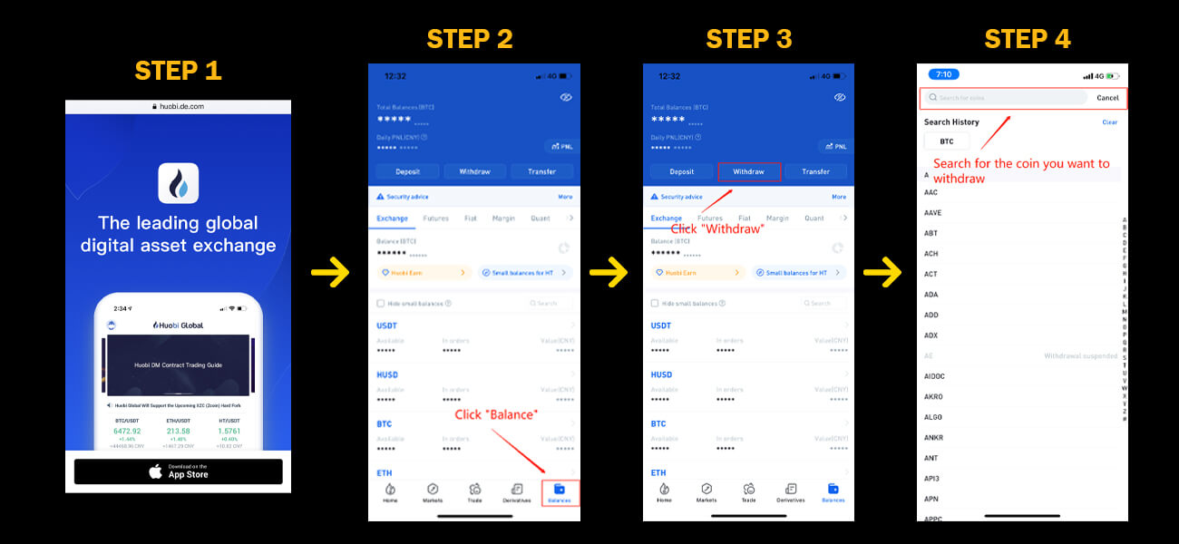 Crypto Deposit process 1